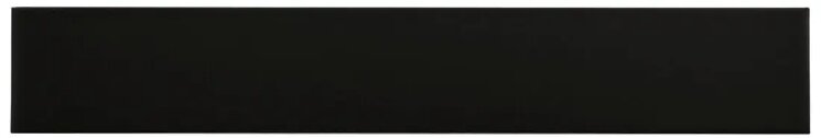 Плитка 5x30 Azulejo Liso Mate Matt black Complementto 5x30 з колекції 5x30 Complementto