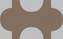 Плитка (30x46.5) MK4J Triennale Tortora cLev - Triennale