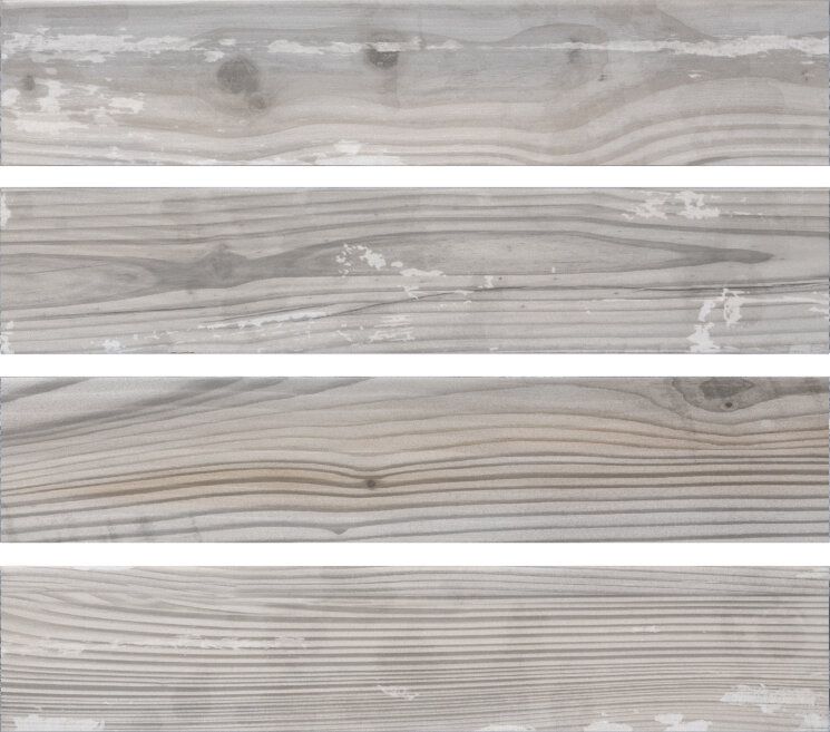 Плитка 6x30 Legnetti Grigio - Legnetti - LGN103M з колекції Legnetti Quintessenza