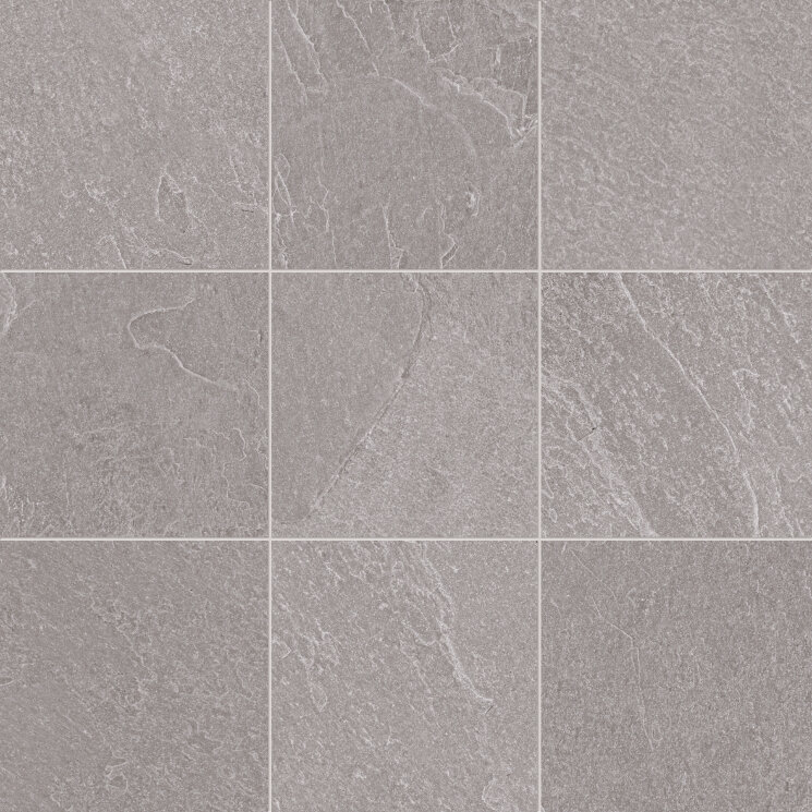 Мозаїка 30x30 Mosaico Grey Nat. Rett. - Nordika - K30ND8R з колекції Nordika Emilceramica