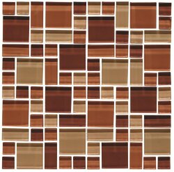 Мозаїка Tanganyika Clear Random Pattern 30.4x30.4 Mosaics Original Style