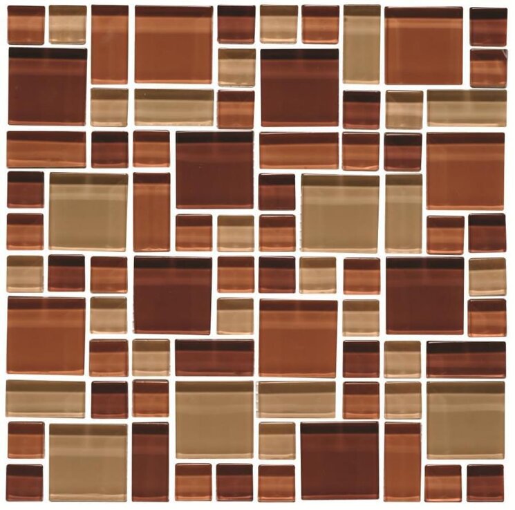 Мозаїка Tanganyika Clear Random Pattern 30.4x30.4 Mosaics Original Style з колекції Mosaics Original Style