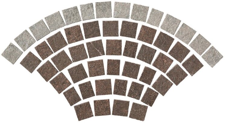 Декор Dolmen Pro Cenere-Rosso Coda di Pav. Grip A02W з колекції Dolmen Pro Atlas Concorde