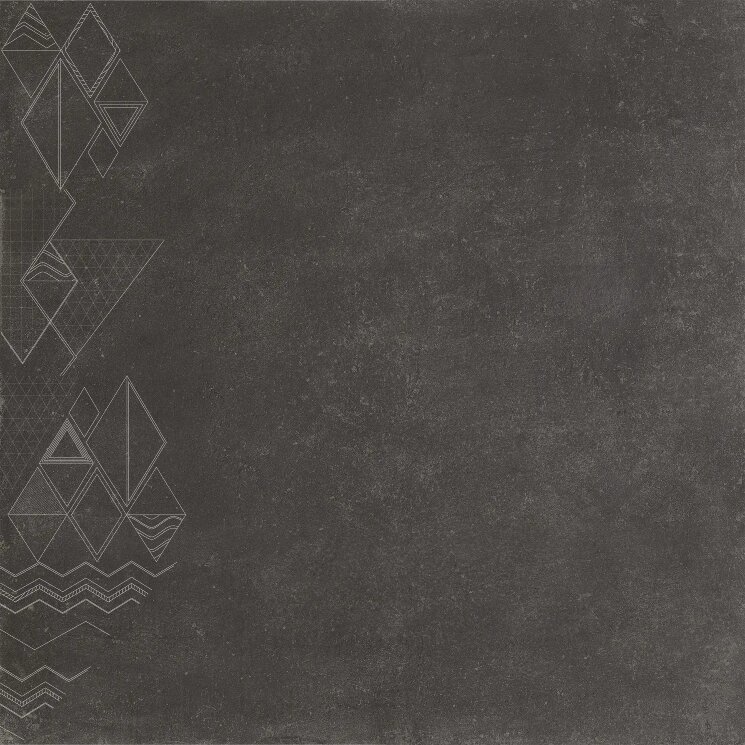 Плитка 80x80 1006110 Ins.S/2Graphic Night Isla Tiles Loft з колекції Loft Isla Tiles