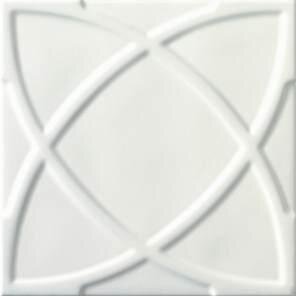 Декор Circle White 20x20 Vintage Ceramiche Grazia з колекції Vintage Ceramiche Grazia