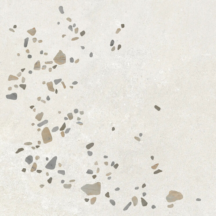 Плитка AWEN WHITE DECOR NT C R - 90x90 40689 Awen з колекції Awen Harmony