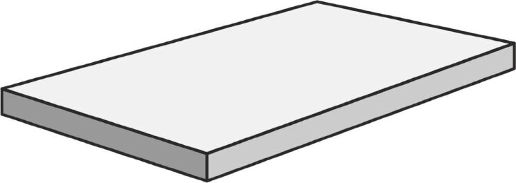 Сходинка Grey Gradino A SX 33x120 Newdeco Sant Agostino з колекції Newdeco Sant Agostino
