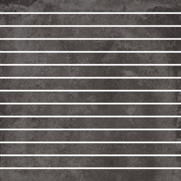 Плитка Mosaico List. Diving Metallic Grey 30x30 Stage Diesel з колекції Stage Diesel