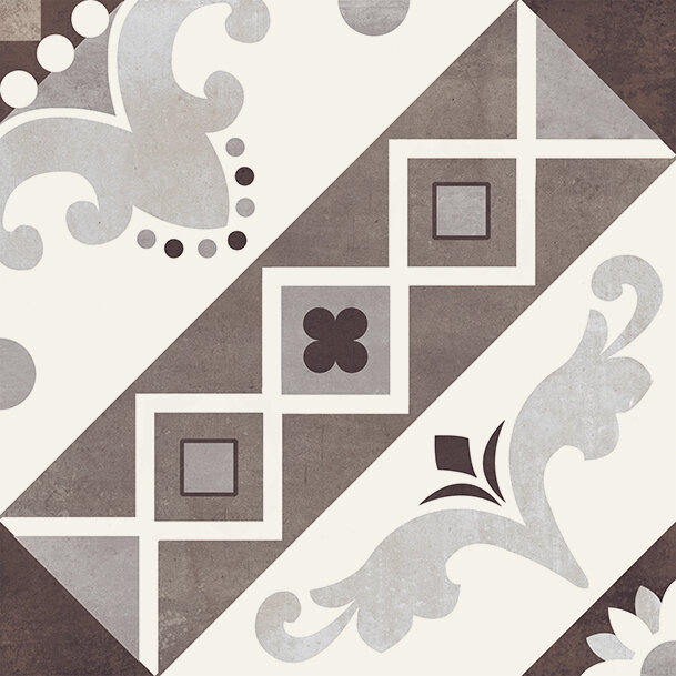 Плитка 20x20 Belleville Marrone - PR Paris - 20PR00BMA з колекції PR Paris Del Conca