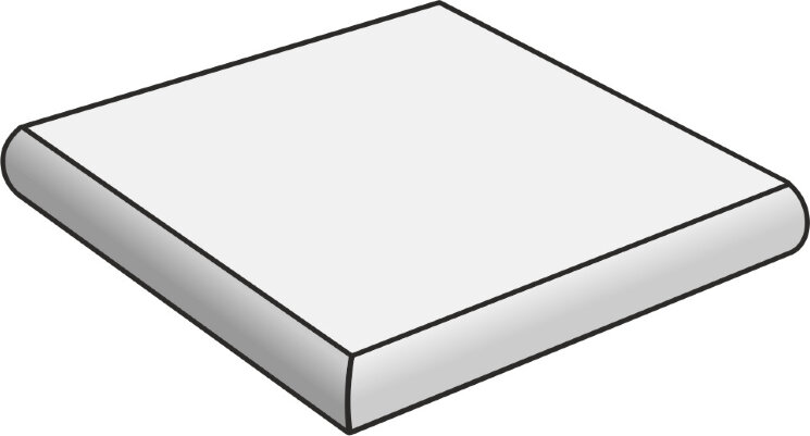 Кутова сходинка 33x33 Q2C3 - Per. Q. Grey Sc. Ang Scla - Percorsi Quartz з колекції Percorsi Quartz Keope