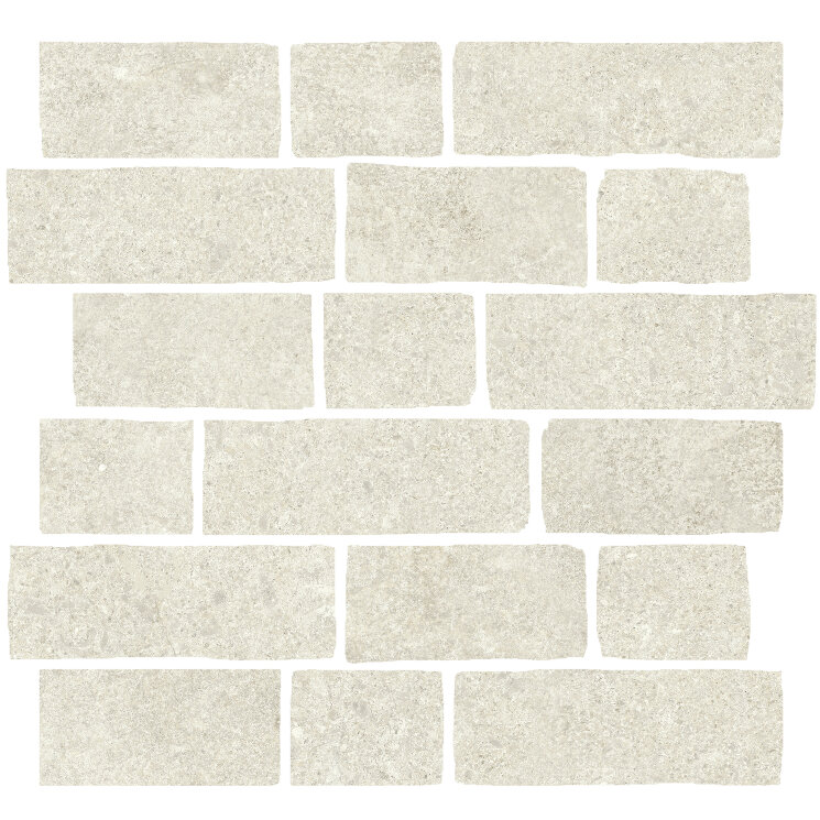 Мозаїка 30x30 Bricks Evoke White Tc-Evoke-B25B33EV1T з колекції Evoke Margres