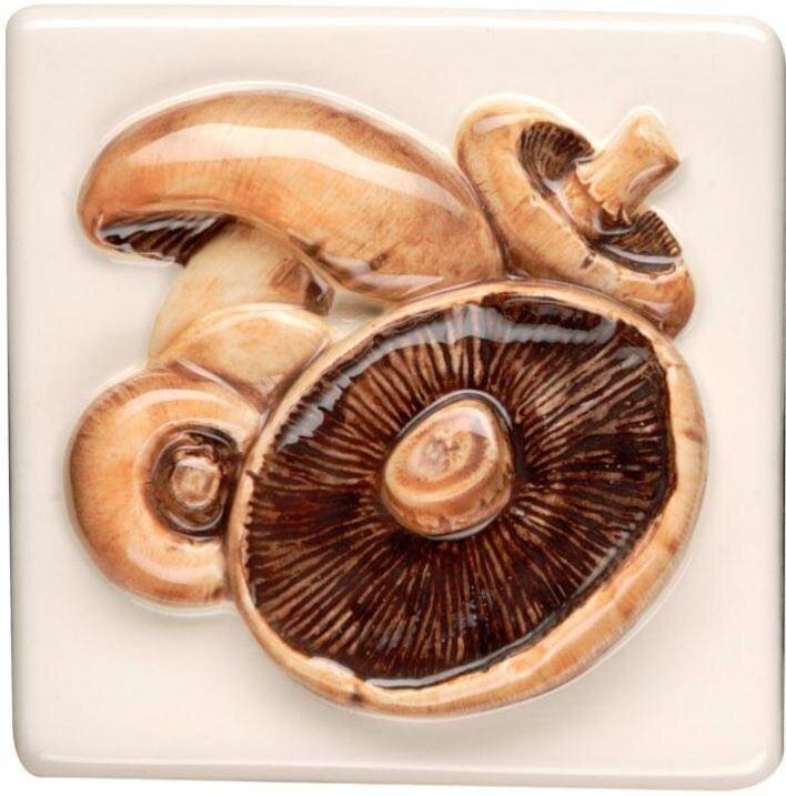 Декор Mushrooms Clematis 10x10 La Belle Original Style з колекції La Belle Original Style