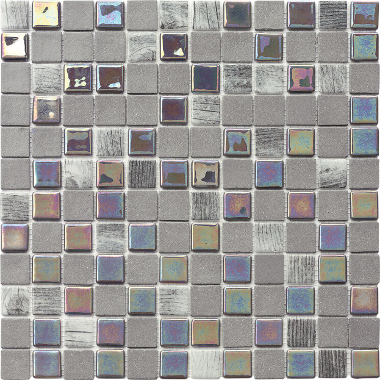Мозаїка (31.6x31.6) 7912 Sauce Inkwood - Ink з колекції Ink Alttoglass