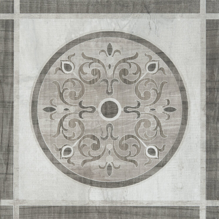 Декор (40x40) Pearl/Smoke Intarsio C - Tempo з колекції Tempo Eco Ceramica