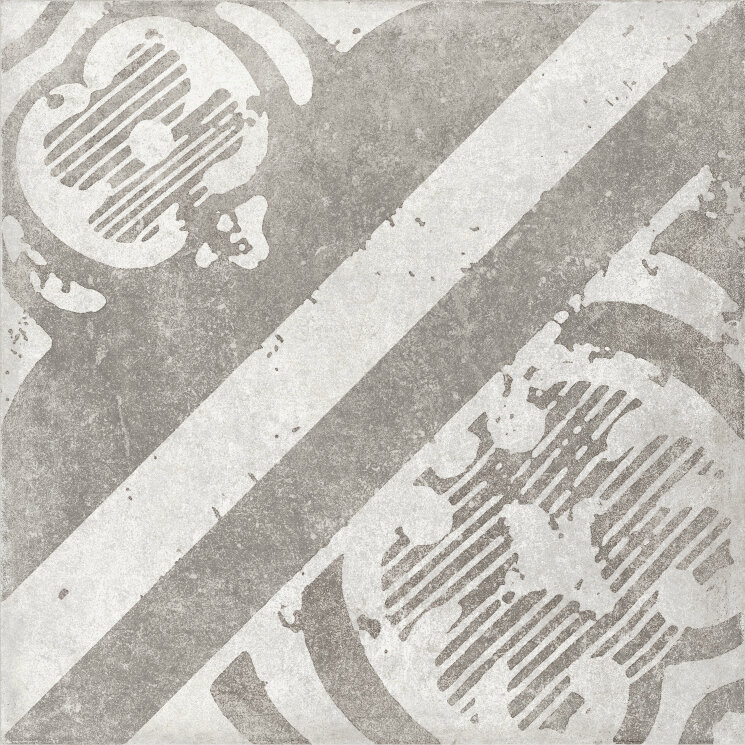 Плитка 20x20 Grigio Decoro#05 - Pece - 144836 з колекції Pece Unica