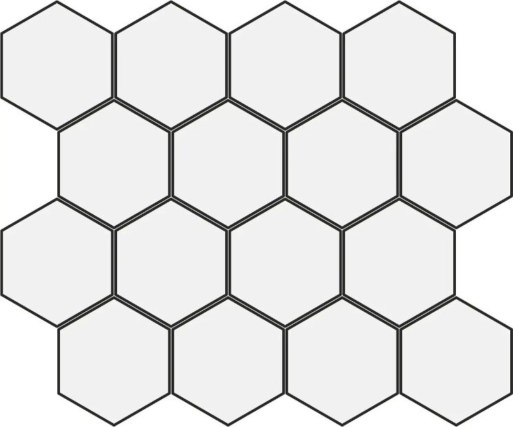 Мозаїка Mos Esag Argento - 25x30 1070681 Promenade з колекції Promenade Serenissima