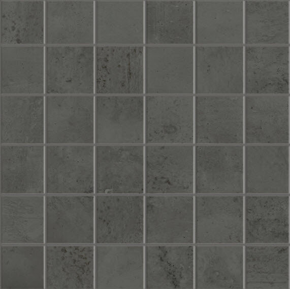 Мозаїка (30x30) 94044 Anthracite One 4,7x4,7Mosmosaico Su Rete - One з колекції One Monocibec