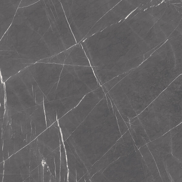 Плитка 117,5*117,5 Cave+ Grafite Lucido Rett 6,5 Mm T610255 Cave Saime ceramiche з колекції Cave+ Saime