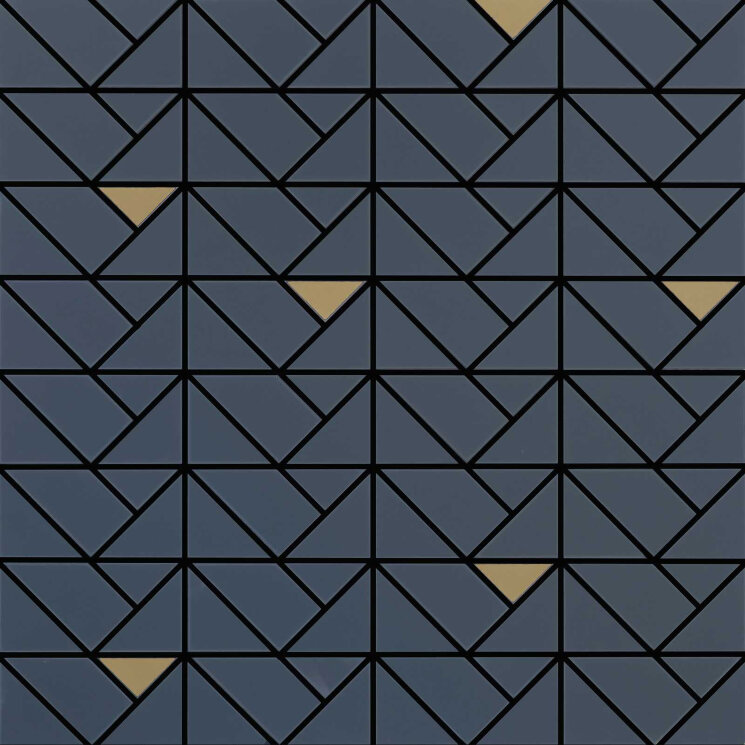 Мозаїка 40x40 Eclettica Blue Mosaico Bronze - Eclettica - M3JH з колекції Eclettica Marazzi