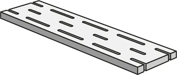 Решітка M D Provence Griglia Ecru 20 Mm - 20x90 DMPG80 Mas de Provence з колекції Mas de Provence Ascot