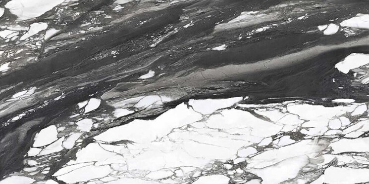 Декор Calacatta Renoir Lappato Lucido Book Match B 162x324 Marmi Level з колекції Marmi Level