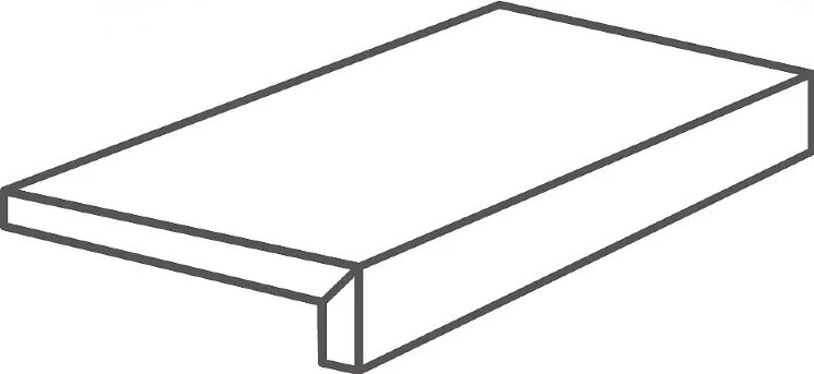 L-елемент 10x60 CRK1GEL Elem.LR.Bianco Gripx5 Castelvetro Rock з колекції Rock Castelvetro