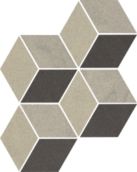 Декор 20.4x23.8 Rockstone Antracite Mozaika Cieta Mix