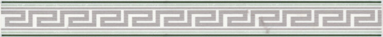 Декор (5.8x60) PRYL2D List. Ellenico carrara/Verde - Royal з колекції Royal Paul