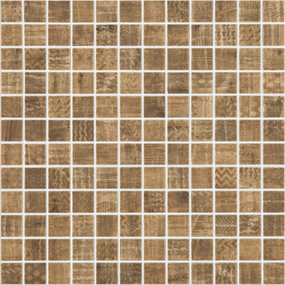 Мозаїка 31,5x31,5 Wood Ethnic Cerezo Mt з колекції Impressions Woods VIDREPUR