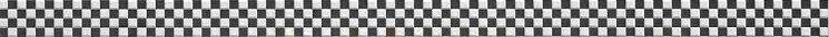 Бордюр (72x3.2) 76810- Listellowhite/Blackcheguered - F.1 Design з колекції F.1 Design Settecento
