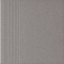 Сходовий елемент 30x30 Bazo Grys Stopnica Prosta Gres Sol-Pieprz Mat.