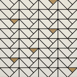 Мозаїка 40x40 Eclettica Cream Mosaico Bronze - Eclettica - M3J8