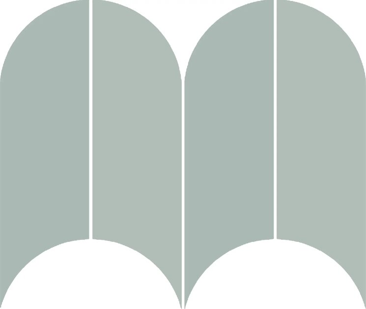 24.5x37.3 A038615 Malla turquoise mix pol Ape Tonality з колекції Tonality Ape