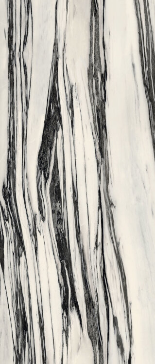 Плитка 120x280 B&Wfall High - Glo6 Mm Ret - B&W_Marble - 765536 з колекції B&W_Marble Floor Gres