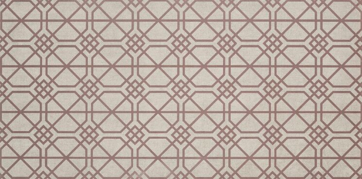 Декор Geometria B Marsala 50x100 Sartoria Petracers з колекції Sartoria Petracers