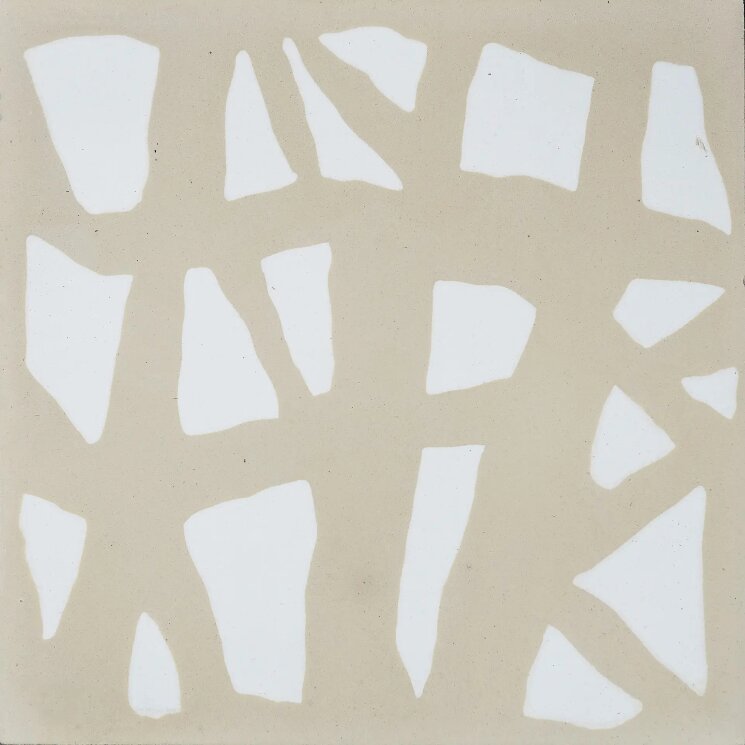 Плитка 20x20 Grid – pure white/silk Marrakech Design Martin Bergström з колекції Martin Bergström Marrakech Design