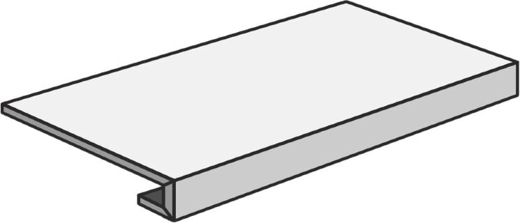 Сходинка Light Gradino 33x120 Newdeco Sant Agostino з колекції Newdeco Sant Agostino