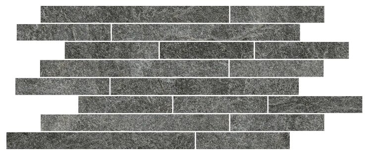 Мозаїка 22.5x55 M1HU Rocking Anthracite Mosaico Marazzi Rocking з колекції Rocking Marazzi
