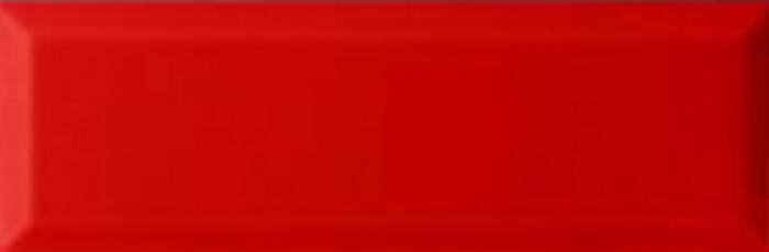 Плитка Brillo Bisel Rojo 10x30 Fresh Monopole з колекції Fresh Monopole