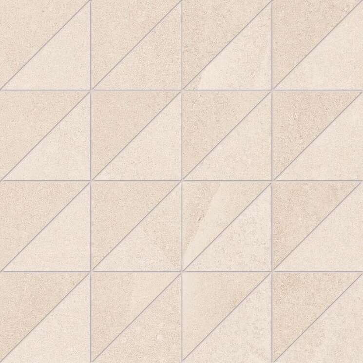 Мозаїка (30x30) AIXM All ivory mosaico lux/nat - All Over з колекції All Over Supergres