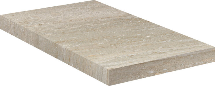 Кутова сходинка (33x80) 62562 Angolo Dx Gradino C.Retta Sand - Lefka Maxi з колекції Lefka Maxi Cerdomus