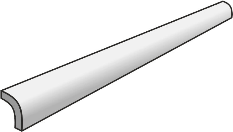 Бордюр (3x20) 23908 Pencil bullnose fragments ash blue Eq-21 - Fragments з колекції Fragments Equipe