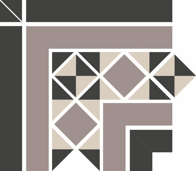 Спецелемент Rostov Corner 16.6x16.6 Borders Top Cer з колекції Borders TopCer