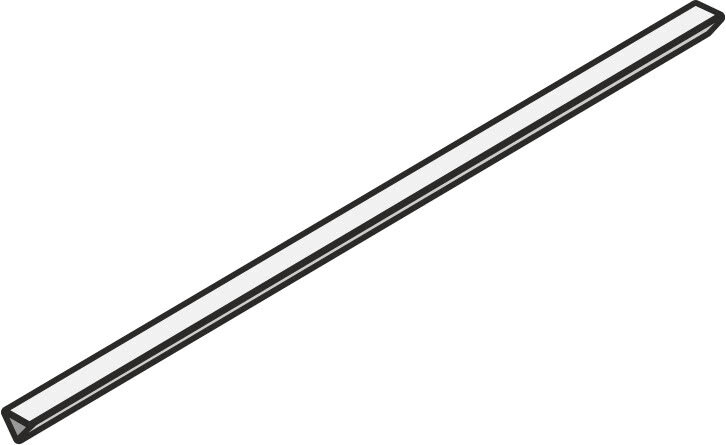 Кутовий елемент 1x80 Job Jolly Coprispigolo Beige - Follow з колекції Follow Brennero