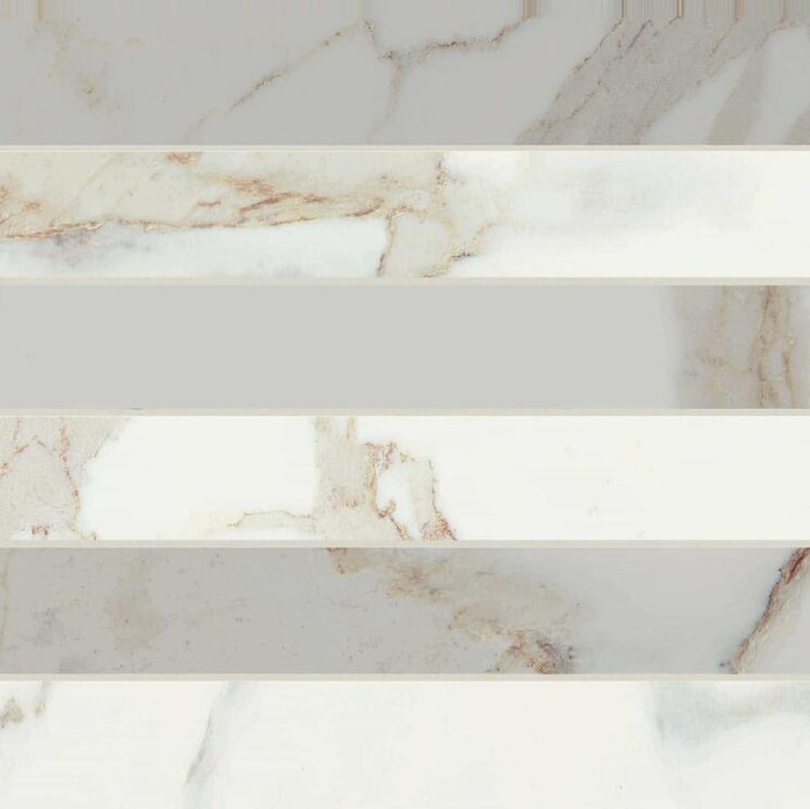 Мозаїка Pure Mosaico 3D Lucido 5x30 30x30 Antique Marble Cerim з колекції Antique Marble Cerim