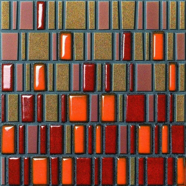 Мозаїка (30x30) 231205 Mediumgoldamber - Le Murrine з колекції Le Murrine Settecento