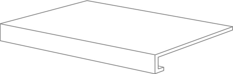 Сходинка 33x59 Grad. Cr Statuar. Lap. Luc - Bianco d'Italia - 1C8S0Y з колекції Bianco d'Italia Provenza Сходинка 33x59 Grad. Cr Statuar. Lap. Luc - Bianco d'Italia - 1C8S0Y з колекції Bianco d'Italia Provenza