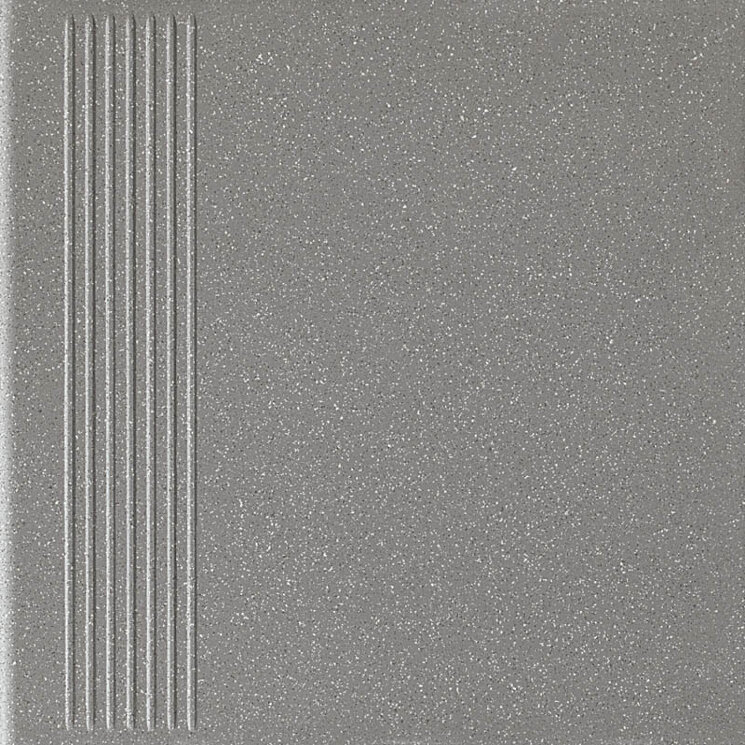 Сходовий елемент 30x30 Bazo Nero Stopnica Prosta Gres Sol-Pieprz Mat. з колекції Bazo Paradyz Сходовий елемент 30x30 Bazo Nero Stopnica Prosta Gres Sol-Pieprz Mat. з колекції Bazo Paradyz