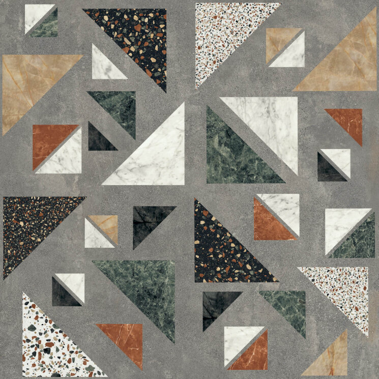 Плитка 120x120 Blend Concrete Grey Combo Ret - Blend - 6691 з колекції Blend ABK