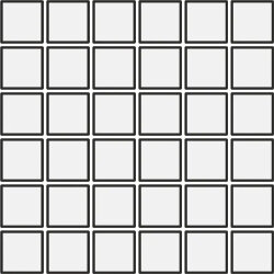 Мозаїка Mun Mix 36 Pz Grey Mat Ret - 29.6x29.6 DMUM04MR Mun